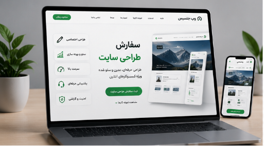 سفارش طراحی سایت شرکتی