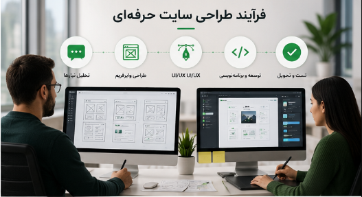 سفارش طراحی سایت شرکتی
