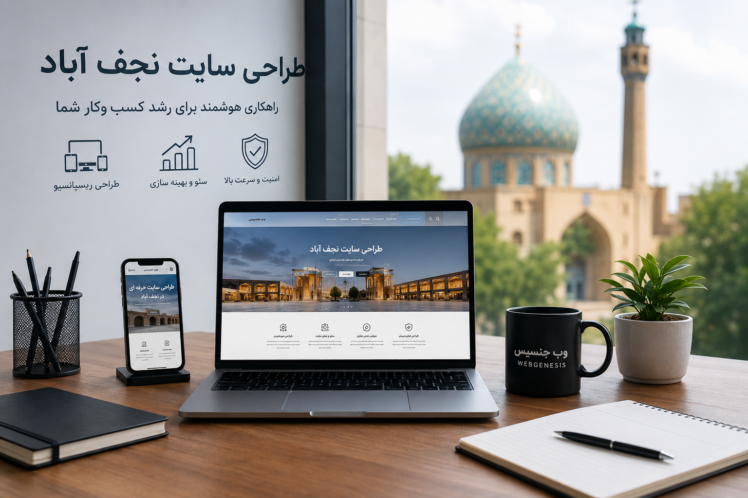 طراحی سایت نجف آباد