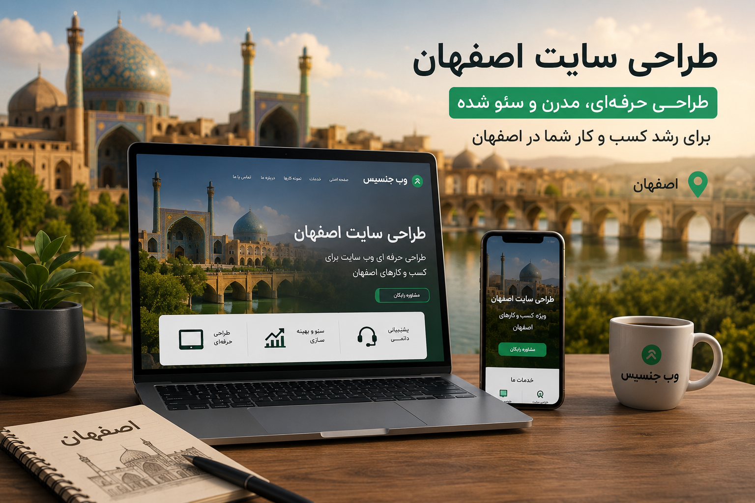 طراحی سایت اصفهان